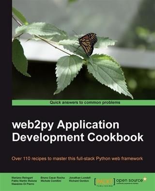 Produktbild: Web2py Application Development Cookbook