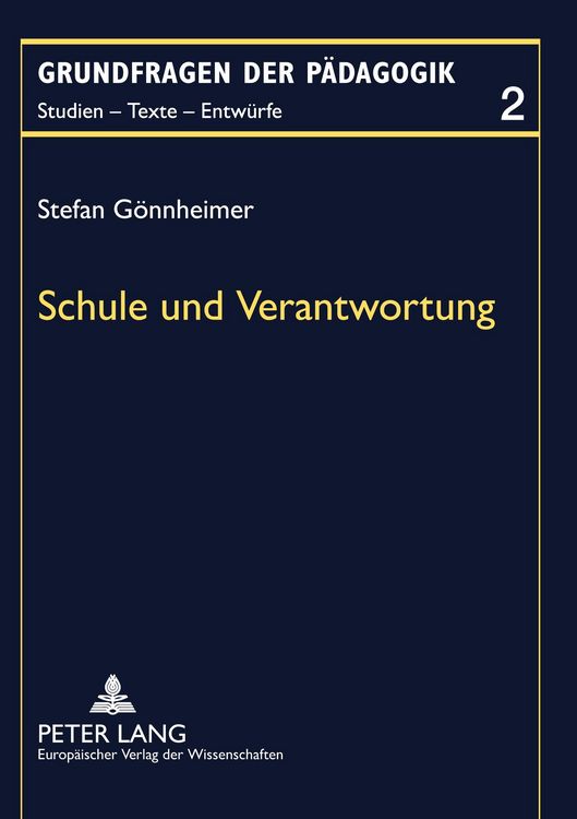 Produktbild: Schule und Verantwortung