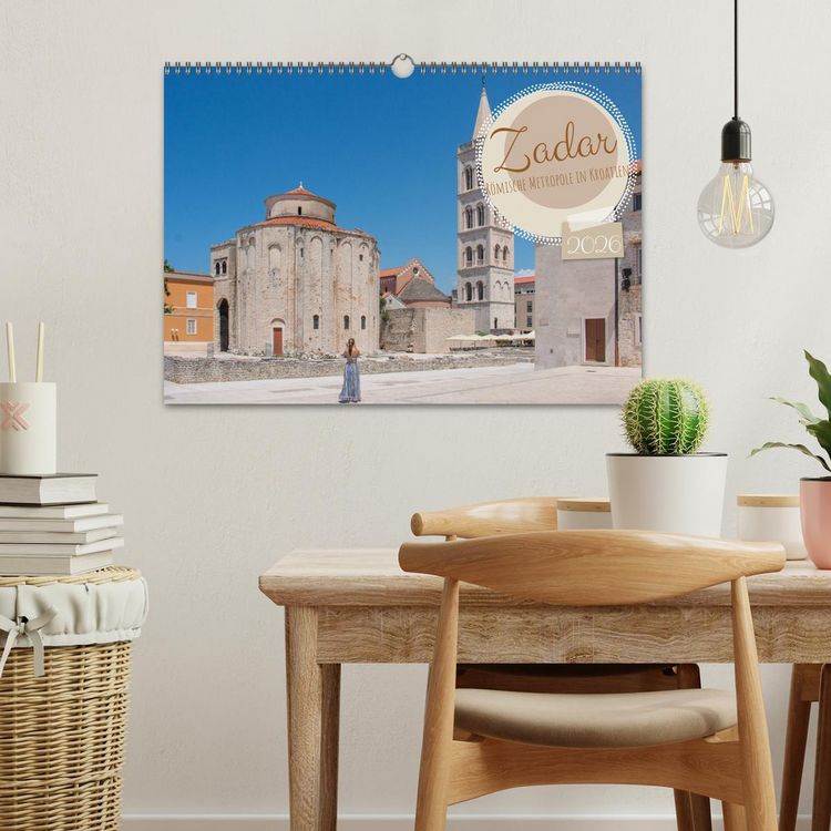Produktbild: Zadar - R&ouml;mische Metropole in Kroatien (Wandkalender 2026 DIN A3 quer), CALVENDO Monatskalender