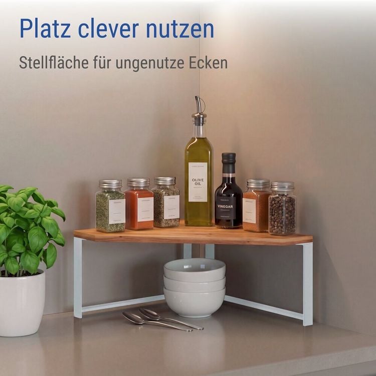 Küchen-Eckregal Mod. Louisa, 1 Ablage kaufen