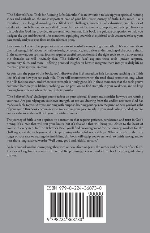 Produktbild: The Believer's Pace- Tools for Running Life's Marathon