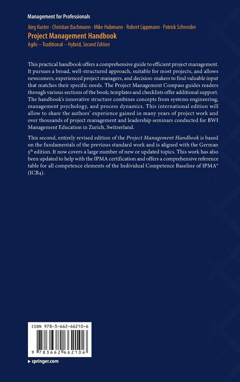 Produktbild: Project Management Handbook