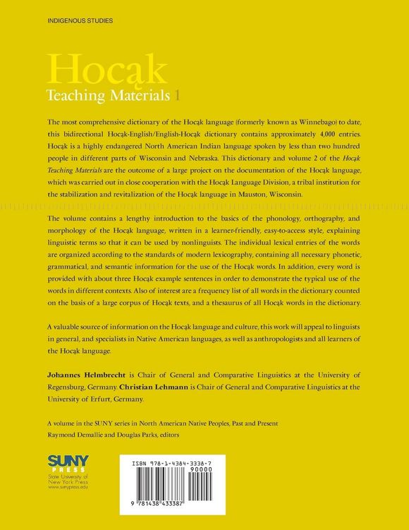 Produktbild: Hocak Teaching Materials
