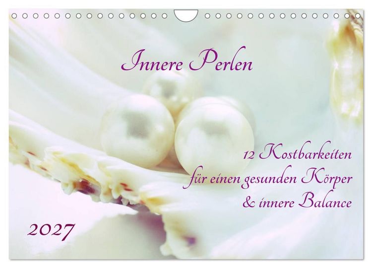 Produktbild: Innere Perlen (Wandkalender 2027 DIN A4 quer), CALVENDO Monatskalender