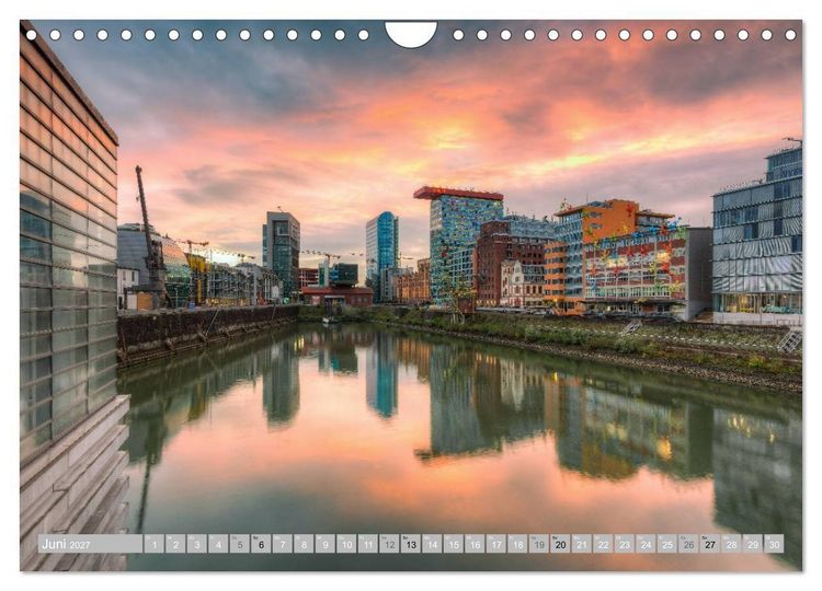 Produktbild: Wundersch&ouml;nes D&uuml;sseldorf (Wandkalender 2027 DIN A4 quer), CALVENDO Monatskalender