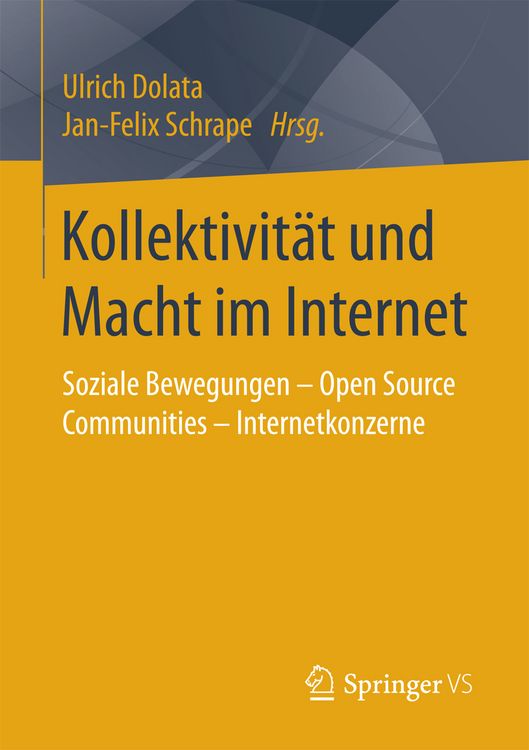 Produktbild: Kollektivit&auml;t und Macht im Internet