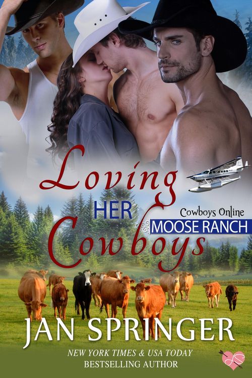 Produktbild: Loving Her Cowboys (Cowboys Online : Moose Ranch, #3)