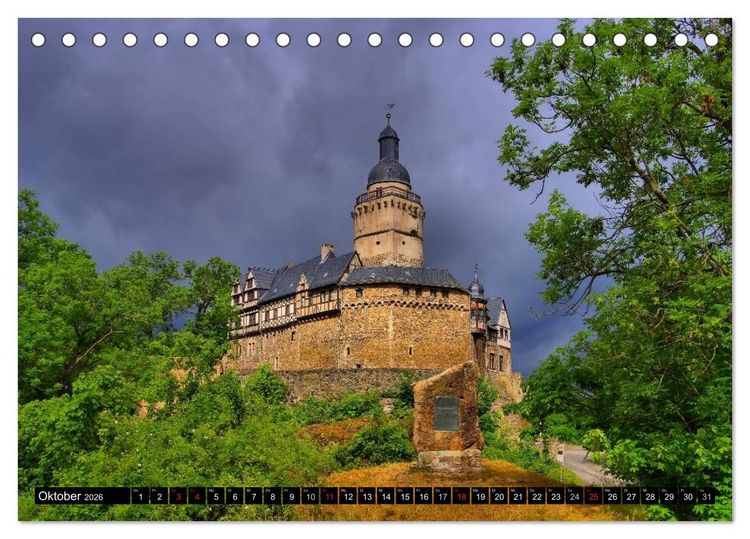 Produktbild: Der Harz - Sch&ouml;nstes Mittelgebirge Deutschlands (Tischkalender 2026 DIN A5 quer), CALVENDO Monatskalender