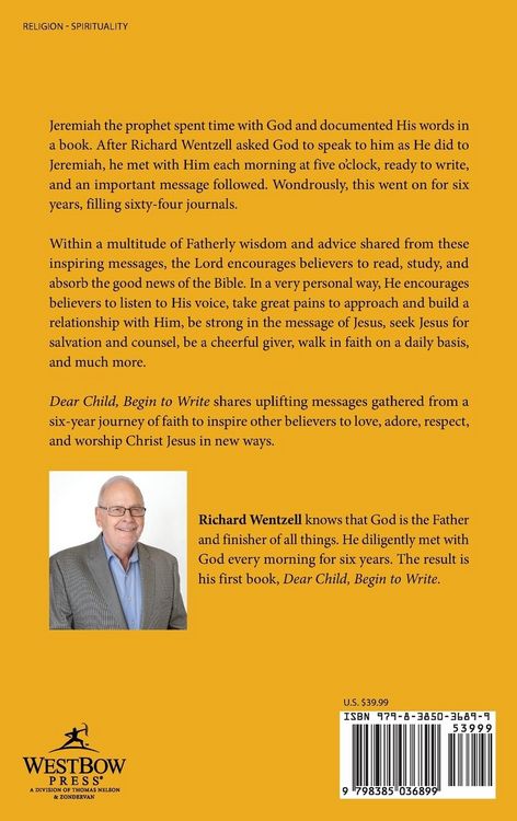 Produktbild: Dear Child, Begin to Write
