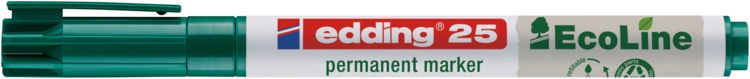 Produktbild: edding 25 Permanentmarker gr&uuml;n