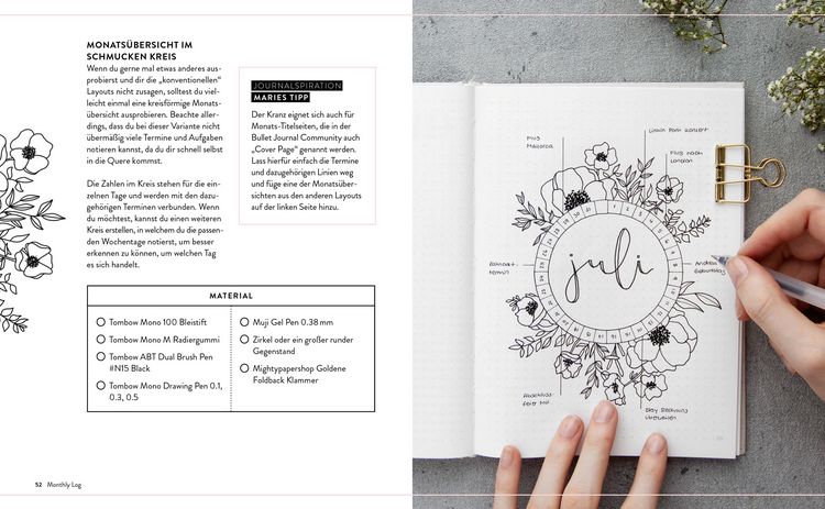 Produktbild: Journalspiration &ndash; Bullet-Journal-Guide