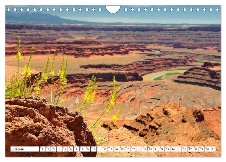 Produktbild: Naturwunder aus Stein im Westen der USA (Wandkalender 2026 DIN A4 quer), CALVENDO Monatskalender