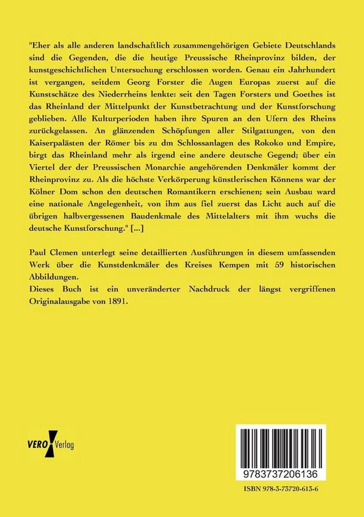 Produktbild: Die Kunstdenkm&auml;ler des Kreises Kempen