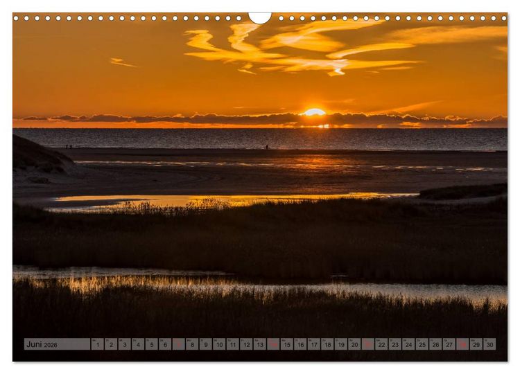 Produktbild: ST. PETER-ORDING PURistisch (Wandkalender 2026 DIN A3 quer), CALVENDO Monatskalender
