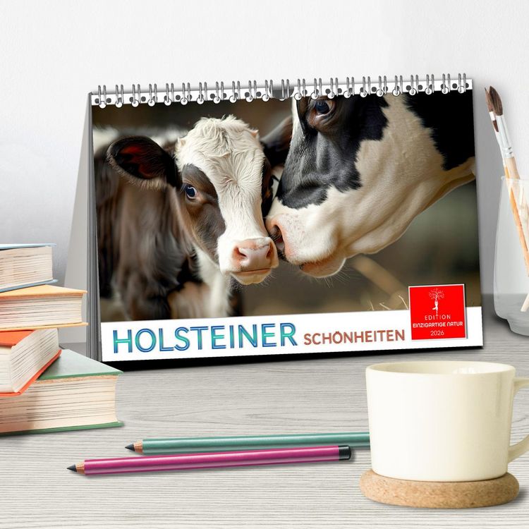 Produktbild: Holsteiner Sch&ouml;nheiten (Tischkalender 2026 DIN A5 quer), CALVENDO Monatskalender