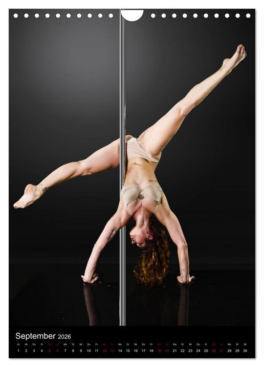 Produktbild: Die Kunst des Poledance (Wandkalender 2026 DIN A4 hoch), CALVENDO Monatskalender