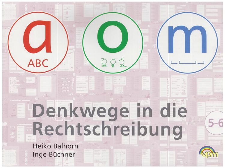 Produktbild: Denkwege in die Rechtschreibung: a-o-m 5/6