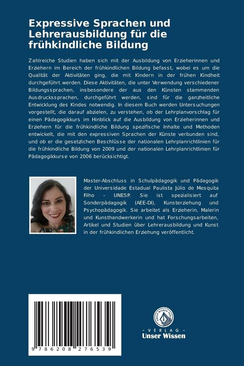 Produktbild: Expressive Sprachen und Lehrerausbildung f&uuml;r die fr&uuml;hkindliche Bildung