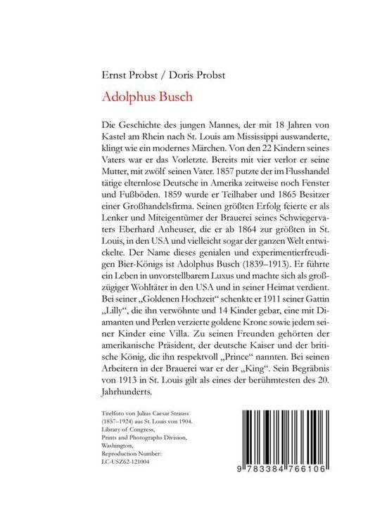 Produktbild: Adolphus Busch