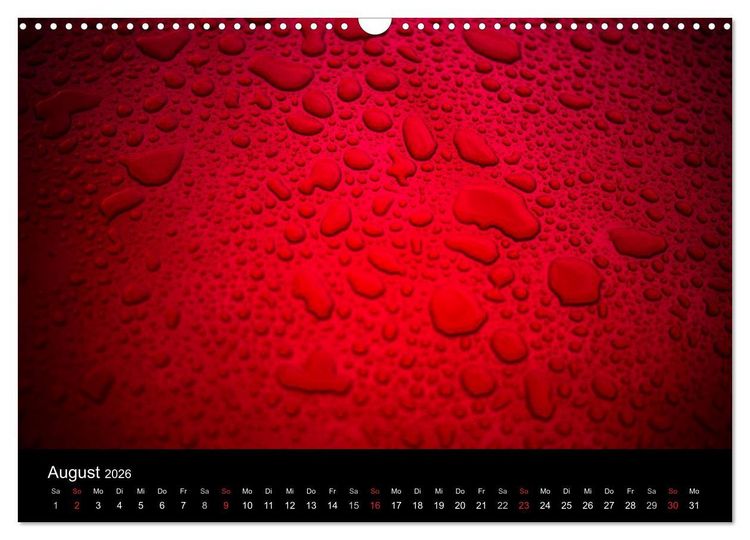 Produktbild: Lamborghini im Regen (Wandkalender 2026 DIN A3 quer), CALVENDO Monatskalender