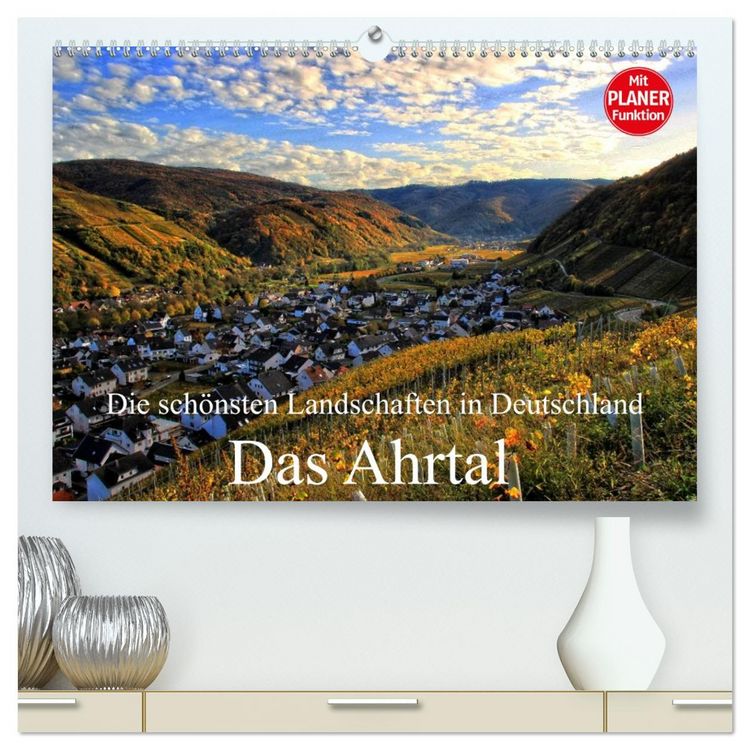 Produktbild: Die sch&ouml;nsten Landschaften in Deutschland - Das Ahrtal (hochwertiger Premium Wandkalender 2026 DIN A2 quer), Kunstdruck in Hochglanz