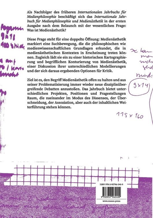 Was ist Medienästhetik?