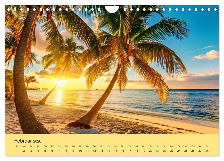 Produktbild: Ausblick aufs Meer - traumhafte Momente (Wandkalender 2026 DIN A4 quer), CALVENDO Monatskalender