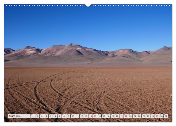 Produktbild: Bolivien - Unterwegs im Hochland (Wandkalender 2026 DIN A2 quer), CALVENDO Monatskalender