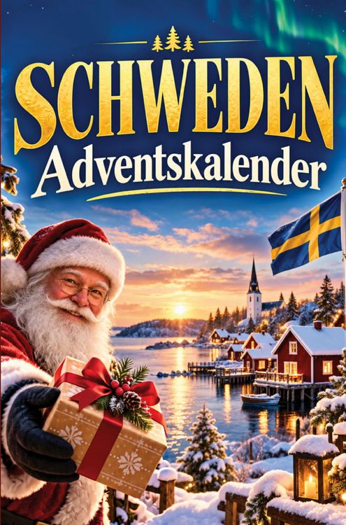 Produktbild: Schweden-Adventskalender: 24 Tage voller kurioser Fakten, festlicher Geschichten & kleiner Aha-Momente | Das Geschenk f&uuml;r alle Schweden-Liebhaber!