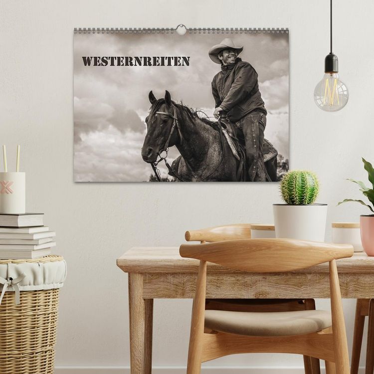Produktbild: Westernreiten (Wandkalender 2026 DIN A3 quer), CALVENDO Monatskalender