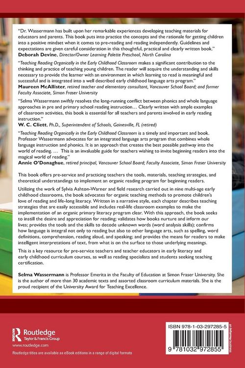 Produktbild: Teaching Reading Organically in the Early Childhood Classroom