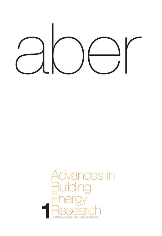 Produktbild: Advances in Building Energy Research