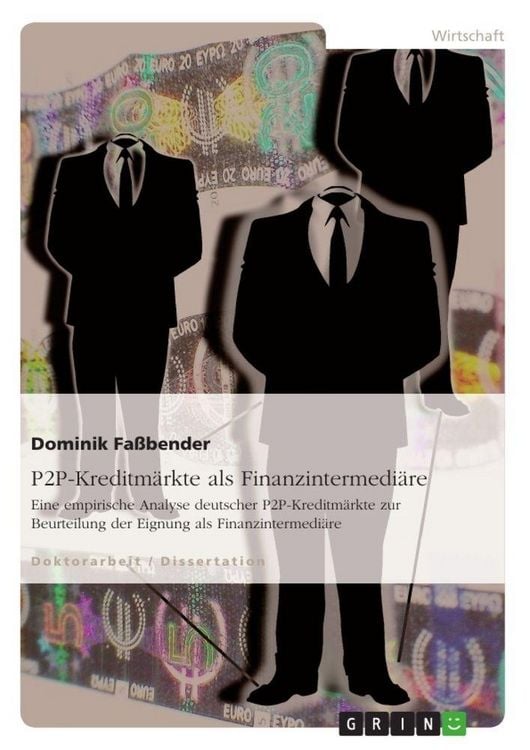 Produktbild: P2P-Kreditm&auml;rkte als Finanzintermedi&auml;re
