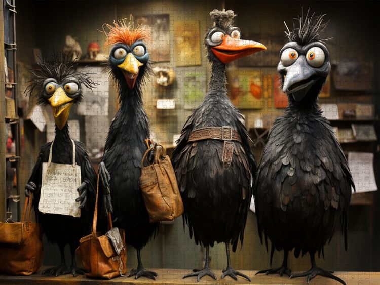 Produktbild: CALVENDO Puzzle Shopping Truppe | 2000 Teile Lege-Gr&ouml;&szlig;e 90x67cm Foto-Puzzle f&uuml;r gl&uuml;ckliche Stunden
