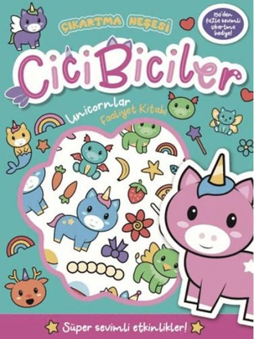 Produktbild: Cicibiciler Unicornlar Faaliyet Kitabi - Cikartma Nesesi