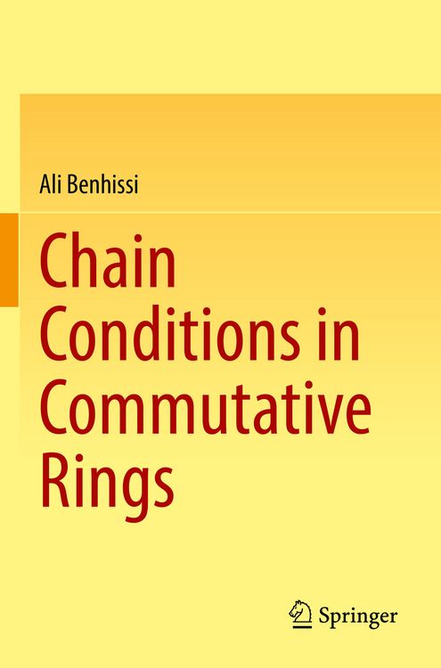 Produktbild: Chain Conditions in Commutative Rings