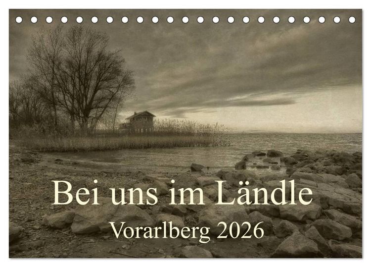 Produktbild: Bei uns im L&auml;ndle - Vorarlberg 2026 (Tischkalender 2026 DIN A5 quer), CALVENDO Monatskalender