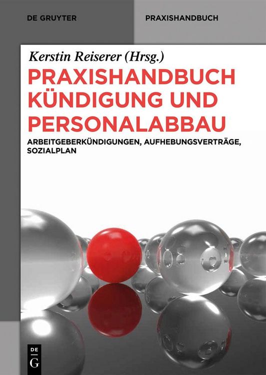 Produktbild: Praxishandbuch K&uuml;ndigung und Personalabbau