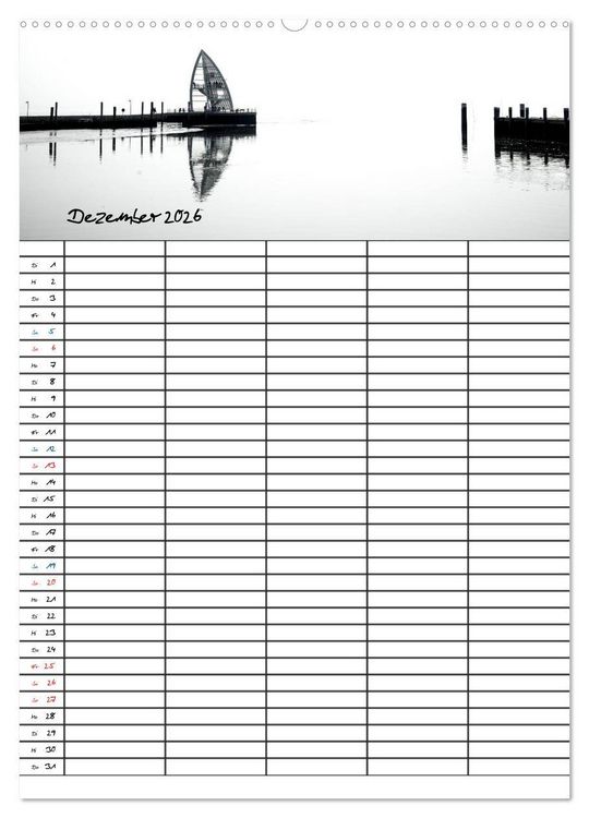 Produktbild: JUIST - DIE NORDSEEINSEL (hochwertiger Premium Wandkalender 2026 DIN A2 hoch), Kunstdruck in Hochglanz
