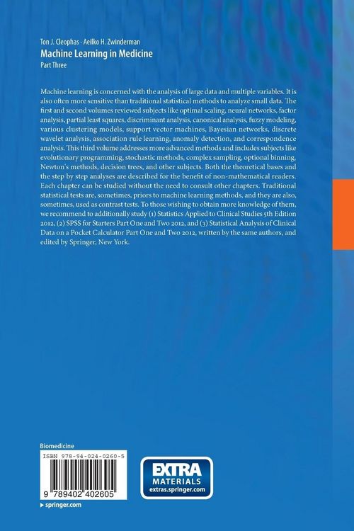 Produktbild: Machine Learning in Medicine