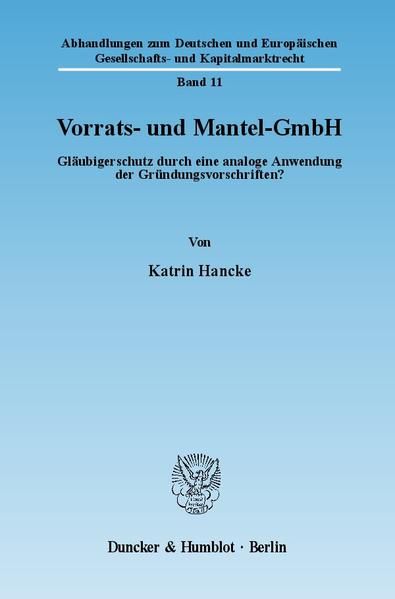 Produktbild: Vorrats- und Mantel-GmbH.