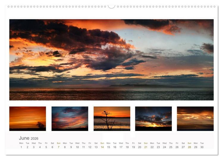 Produktbild: Scottish Highlands - Caithness & Sutherland / UK-Version (High Quality Premium Wall Calendar 2026 DIN A2 landscape),CALVENDO 12 Month Wall Calendar