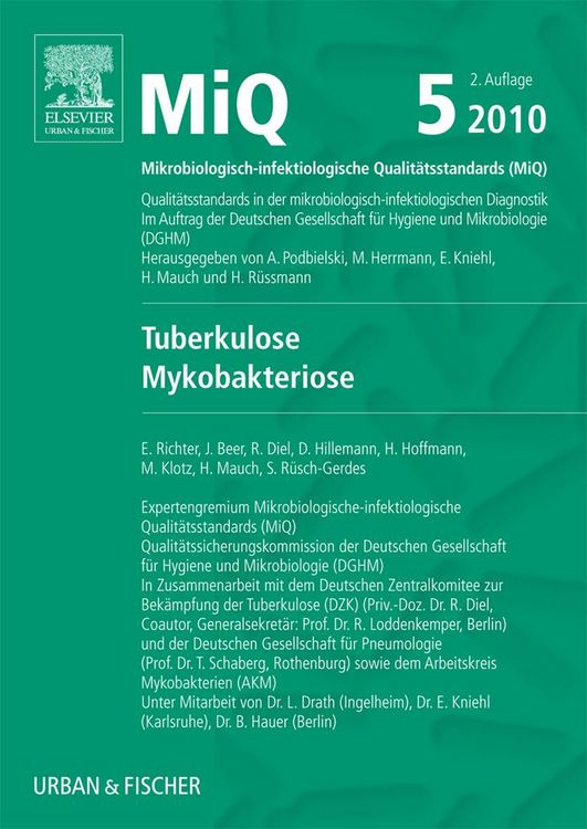 Produktbild: MIQ 05: Tuberkulose Mykobakteriose