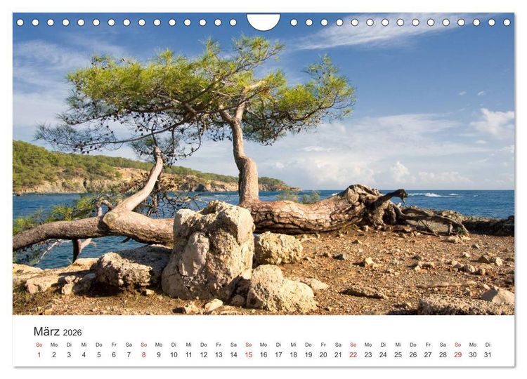 Produktbild: T&uuml;rkei-Impressionen (Wandkalender 2026 DIN A4 quer), CALVENDO Monatskalender