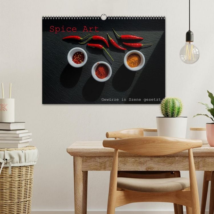 Produktbild: Spice Art - Gew&uuml;rze in Szene gesetzt (Wandkalender 2026 DIN A3 quer), CALVENDO Monatskalender