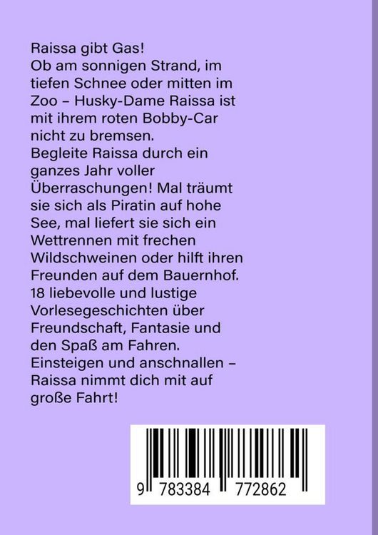 Produktbild: Raissa's wilde Abenteuer mit ihrem Bobby-Car
