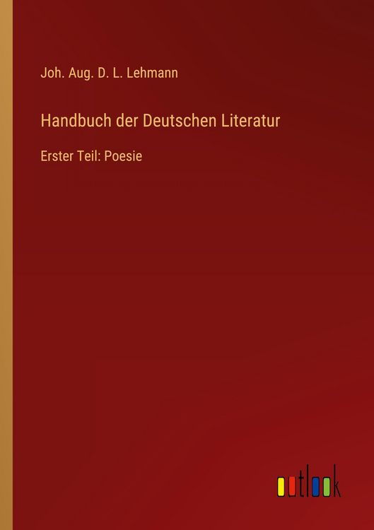 Produktbild: Handbuch der Deutschen Literatur