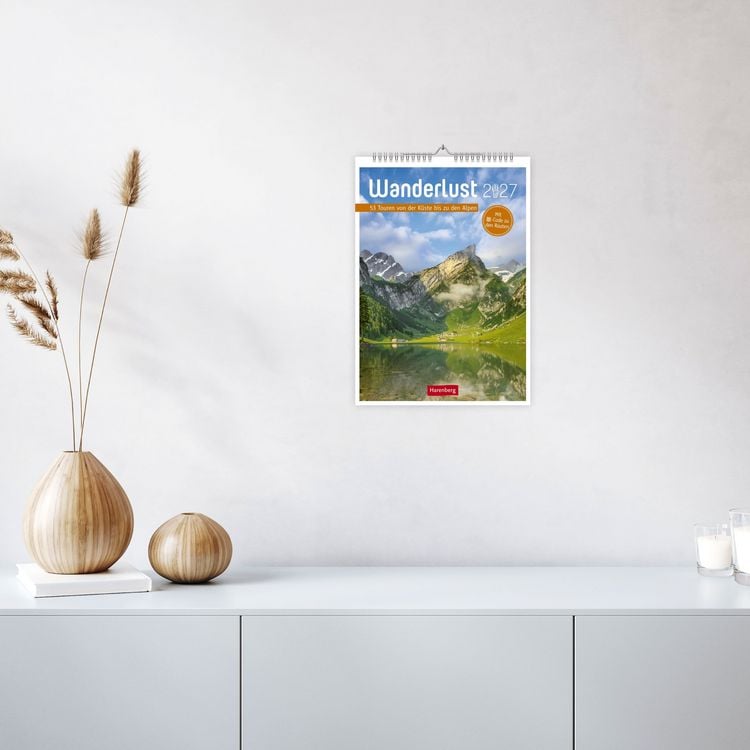 Produktbild: Wanderlust Wochen-Kulturkalender 2027 - 53 Touren von der K&uuml;ste bis zu den Alpen