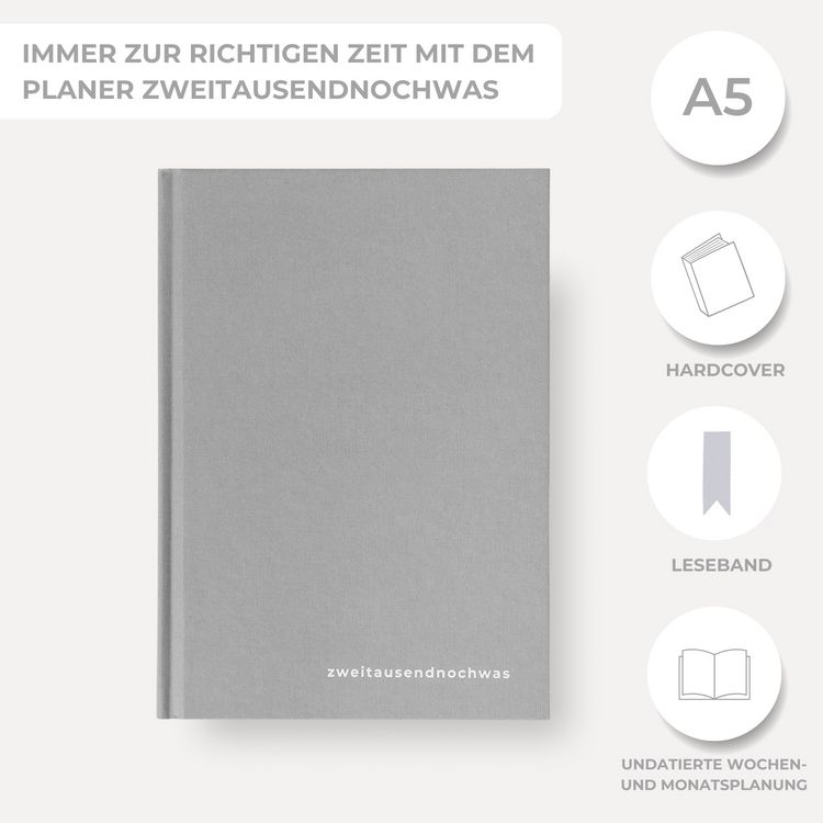 Produktbild: undatierter Planer "zweitausendnochwas"
