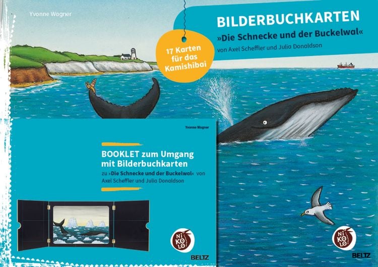 Produktbild: Bilderbuchkarten &raquo;Die Schnecke und der Buckelwal&laquo; von Axel Scheffler und Julia Donaldson